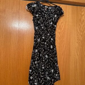 Knox Rose Black Floral Midi Dress